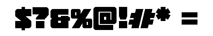 CaravanDL2.0AAA Regular Font OTHER CHARS