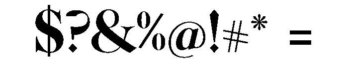 Career Point Font OTHER CHARS