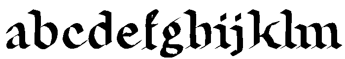 Career Salle13 Cursive FONT