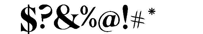 Career Salle13 Font OTHER CHARS