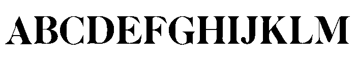 Career Salle13 Font UPPERCASE
