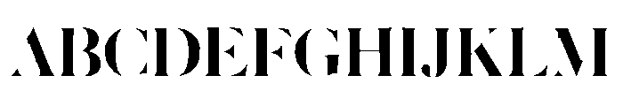 Career Turning Font UPPERCASE