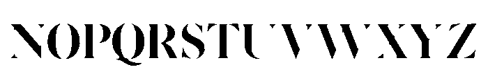Career Turning Font UPPERCASE