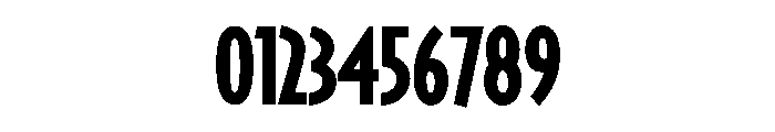 Casablanca CondensedBoldAlt Font OTHER CHARS
