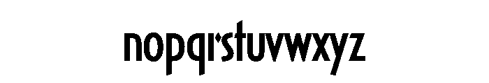 Casablanca CondensedBookAlt Font LOWERCASE