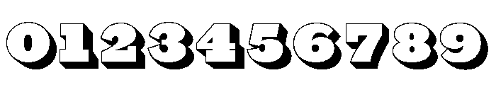 Caslon Antique Shaded Font OTHER CHARS