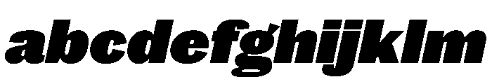 Caslon Doric Black Italic FONT
