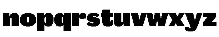 Caslon Doric Black Font LOWERCASE