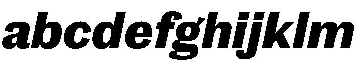 Caslon Doric Bold Italic FONT