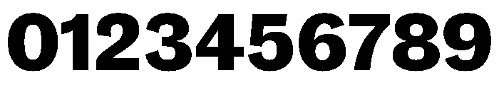 Caslon Doric Bold Font OTHER CHARS