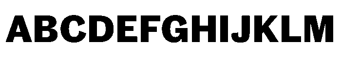 Caslon Doric Bold Font UPPERCASE