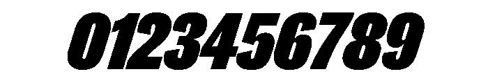 Caslon Doric Condensed Black Italic Font OTHER CHARS