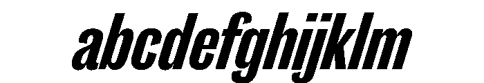 Caslon Doric Condensed Bold Italic FONT