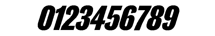 Caslon Doric Condensed Extrabold Italic Font OTHER CHARS