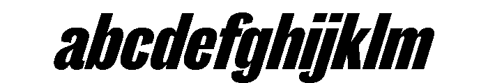 Caslon Doric Condensed Extrabold Italic FONT