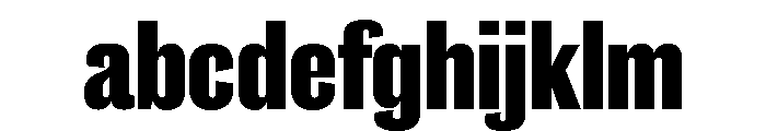 Caslon Doric Condensed Extrabold FONT