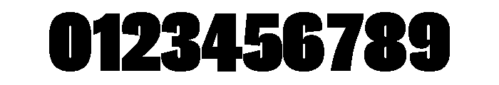 Caslon Doric Condensed Fat Font OTHER CHARS