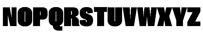Caslon Doric Condensed Fat Font UPPERCASE