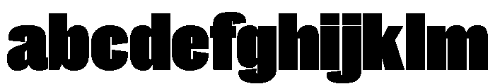 Caslon Doric Condensed Fat FONT