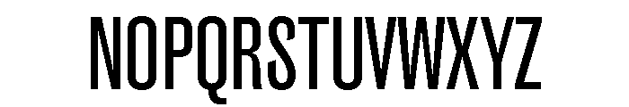 Caslon Doric Condensed Medium Font UPPERCASE