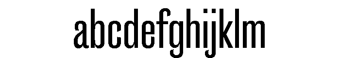 Caslon Doric Condensed Medium FONT