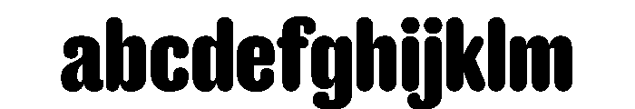 Caslon Doric Condensed Round Bold FONT