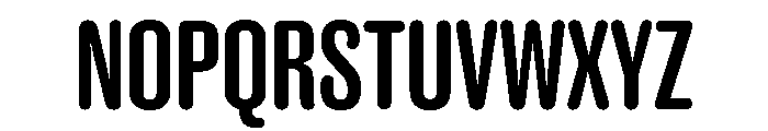 Caslon Doric Condensed Round Medium Font UPPERCASE