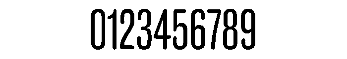 Caslon Doric Condensed Round Regular Font OTHER CHARS