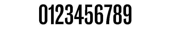 Caslon Doric Condensed Semibold Font OTHER CHARS