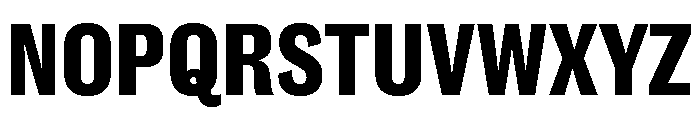 Caslon Doric Condensed Text Bold Font UPPERCASE