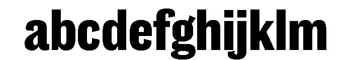 Caslon Doric Condensed Text Bold FONT