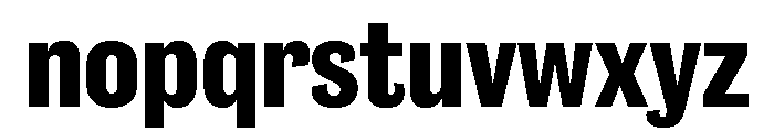 Caslon Doric Condensed Text Bold Font LOWERCASE