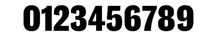 Caslon Doric Condensed Text Extrabold Font OTHER CHARS
