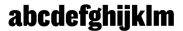 Caslon Doric Condensed Text Extrabold FONT