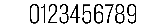 Caslon Doric Condensed Text Light Font OTHER CHARS