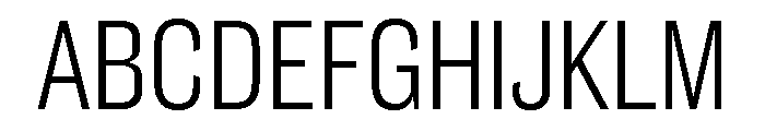 Caslon Doric Condensed Text Light Font UPPERCASE