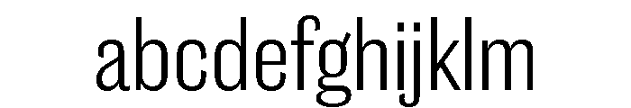 Caslon Doric Condensed Text Light FONT