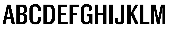 Caslon Doric Condensed Text Medium Font UPPERCASE