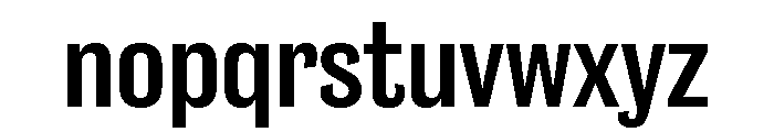 Caslon Doric Condensed Text Medium Font LOWERCASE