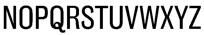 Caslon Doric Condensed Text Regular Font UPPERCASE