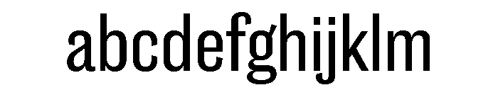 Caslon Doric Condensed Text Regular FONT