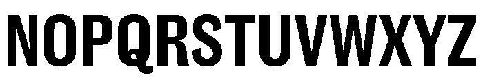 Caslon Doric Condensed Text Semibold Font UPPERCASE