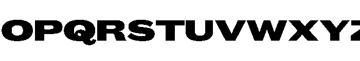 Caslon Doric Extended Black Font UPPERCASE