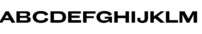 Caslon Doric Extended Bold Font UPPERCASE