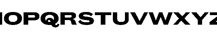 Caslon Doric Extended Extrabold Font UPPERCASE