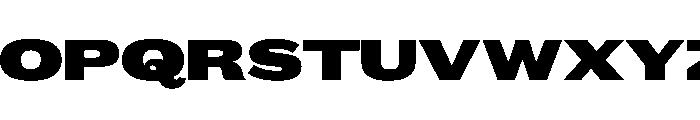 Caslon Doric Extended Fat Font UPPERCASE