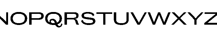 Caslon Doric Extended Medium Font UPPERCASE