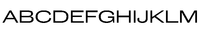 Caslon Doric Extended Regular No 2 Font UPPERCASE