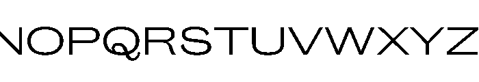 Caslon Doric Extended Regular Font UPPERCASE