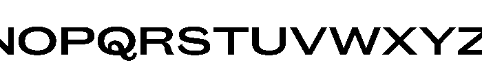 Caslon Doric Extended Semibold Font UPPERCASE